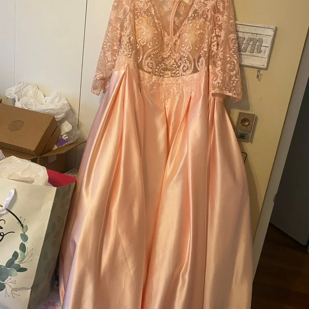 New with tags size 24W Pearl Pink Dress - Picture 6 of 7